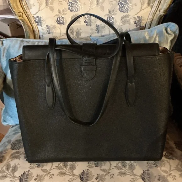 Kate Spade Black Essential Large Work Tote - Black